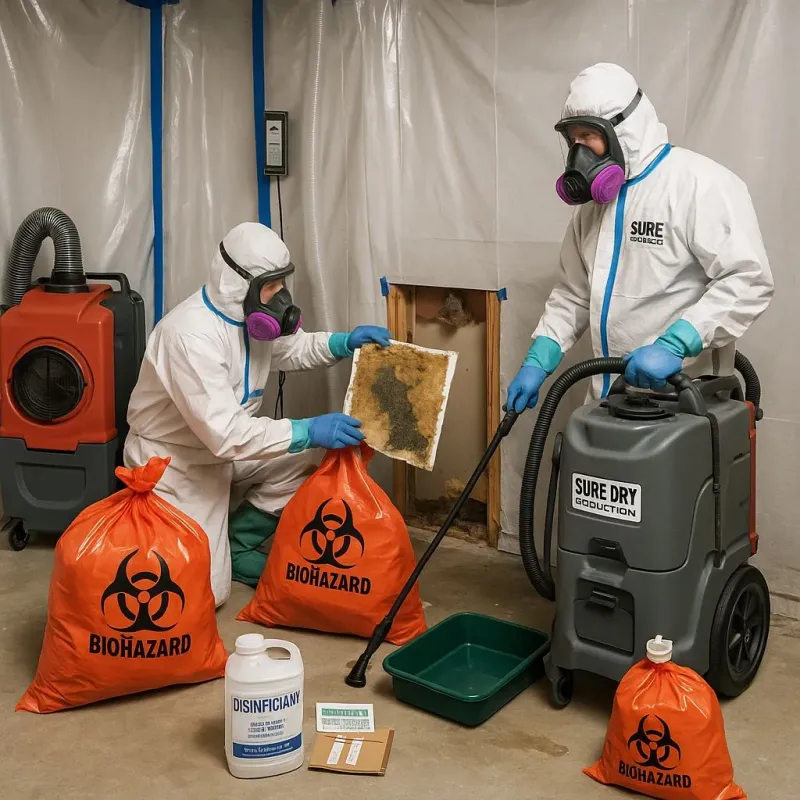 Contaminated Water Handling Protocols process in Angelina County, TX